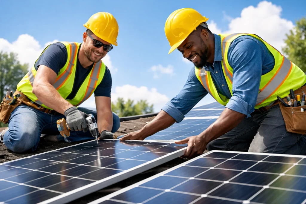 solar panel grant california