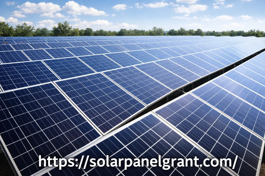 solar panel grants main